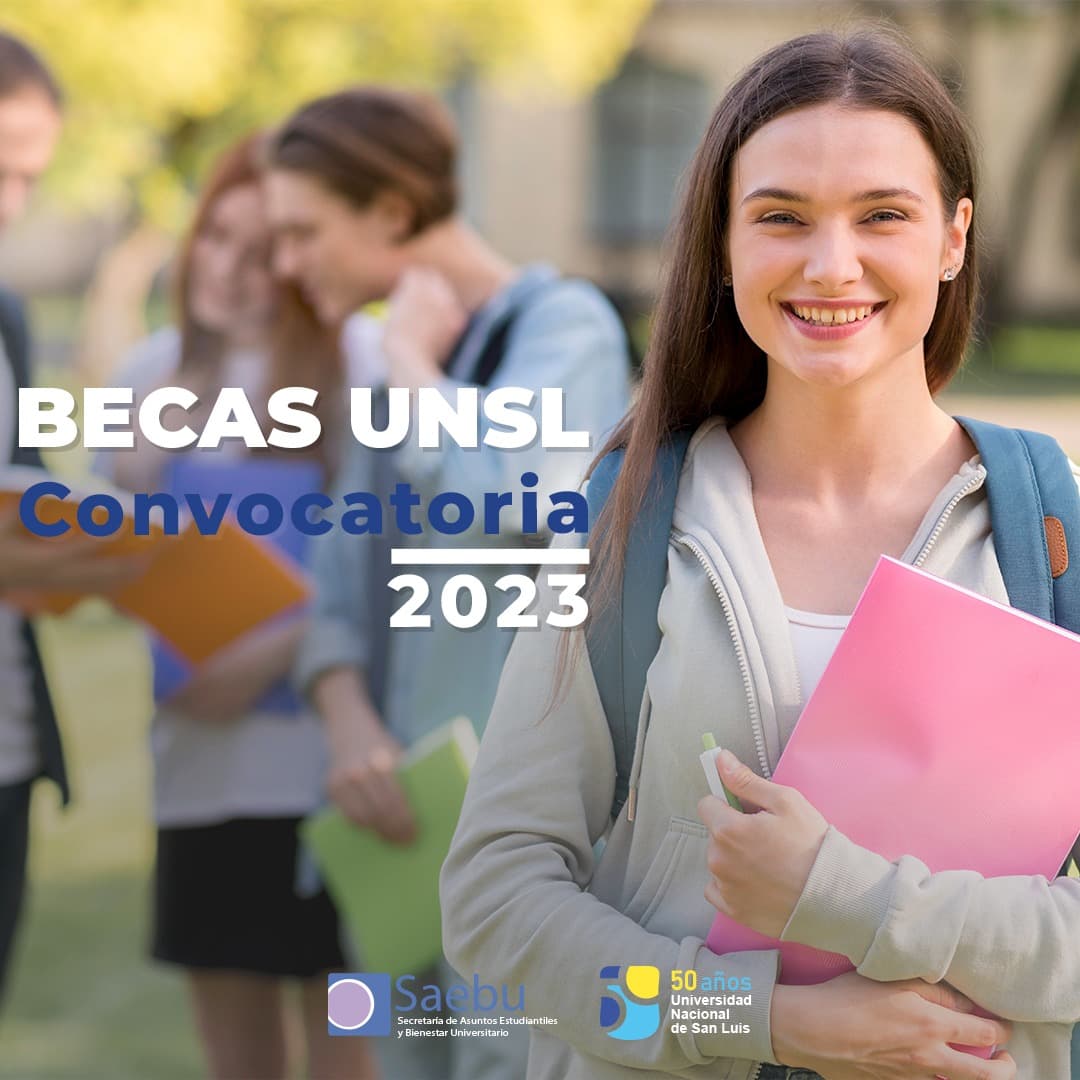 CONVOCATORIA BECAS UNSL 2023