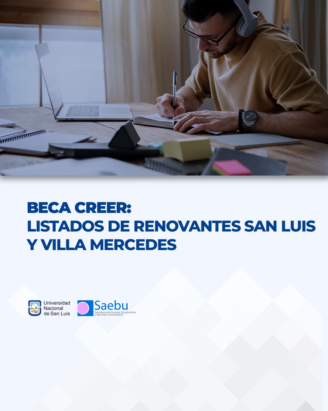 Listados de Renovantes San Luis y Villa Mercedes