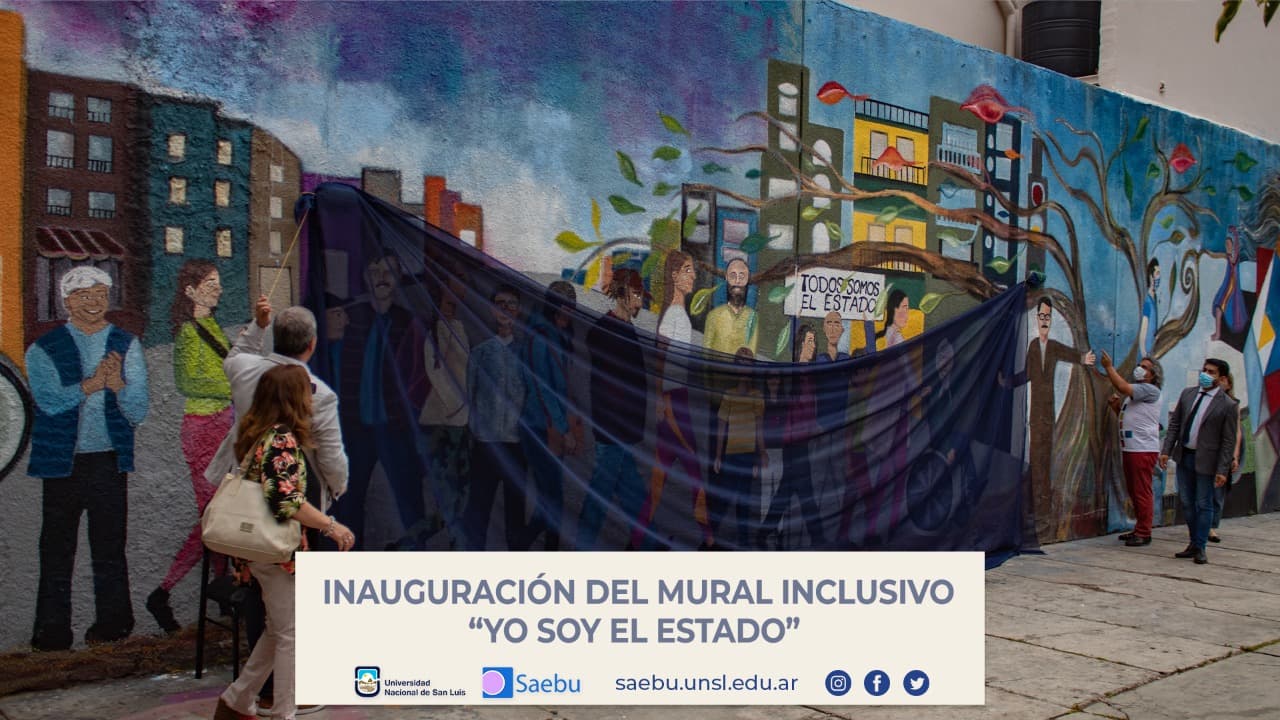 Inauguración del Mural inclusivo “YO SOY EL ESTADO”