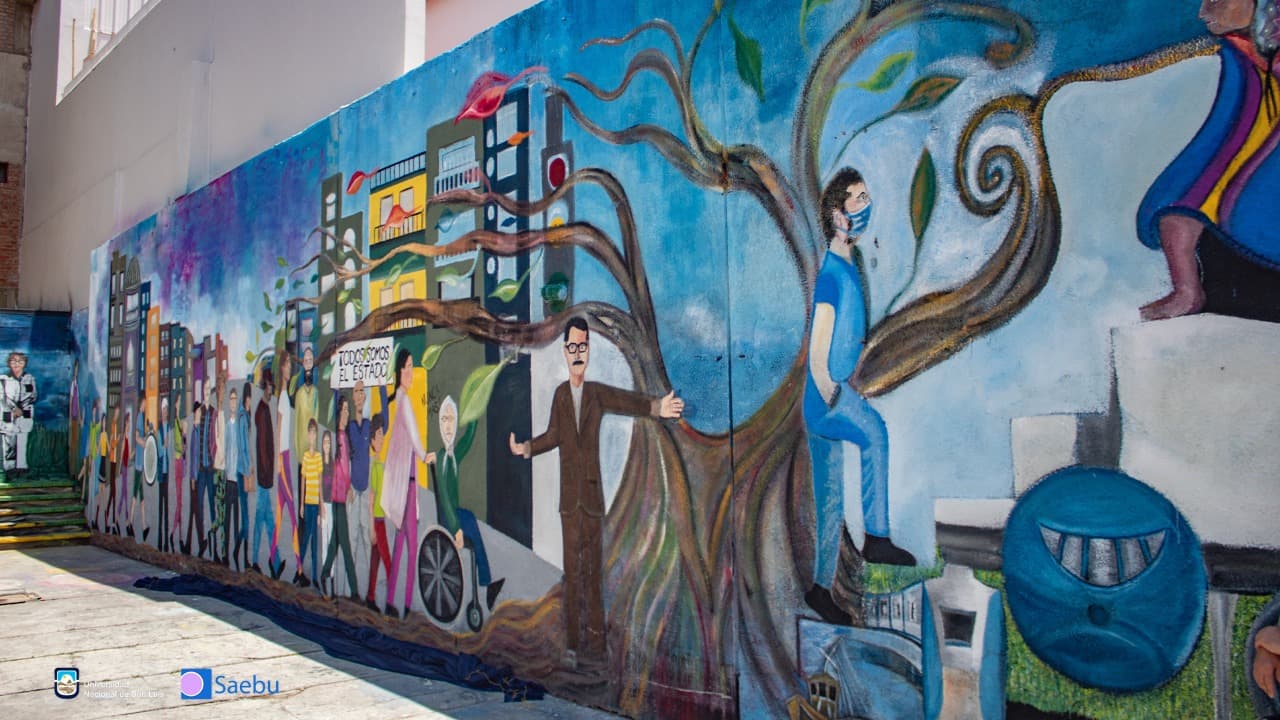 Inauguración del Mural inclusivo “YO SOY EL ESTADO”